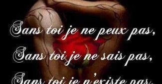Poème St Valentin J'ai besoin de toi