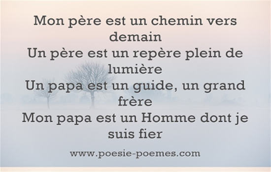 Poeme Pour La Fete Des Peres Pour Un Papa Decede