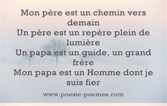 Citation Bonne fête à son père