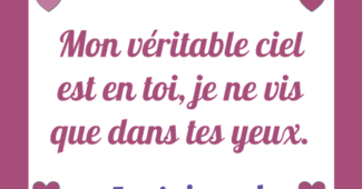 lettre d'amour pour elle ou pour lui