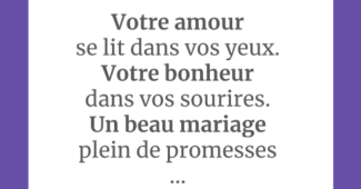 textes cartes mariage félicitation mariée et marié