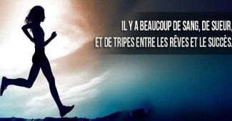 Citation positive sur le sport et la course à pieds