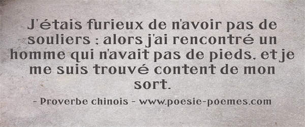 Rester Positive Sagesse chinoise