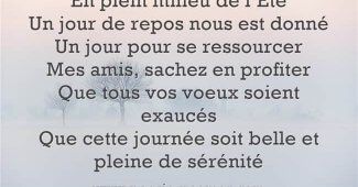 Sms 15 août Message d'amitié