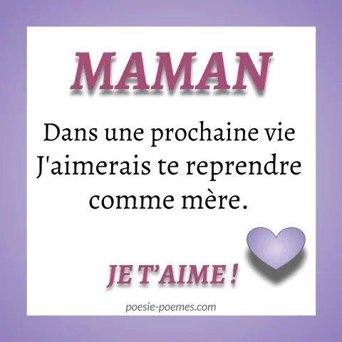 texte d anniversaire pour sa maman Beau Poeme Pour Maman Poesie Bonne Fete Maman Je T Aime texte d anniversaire pour sa maman