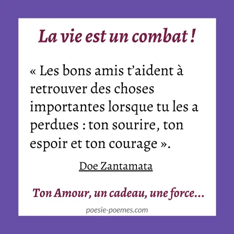 Texte encouragement cancer